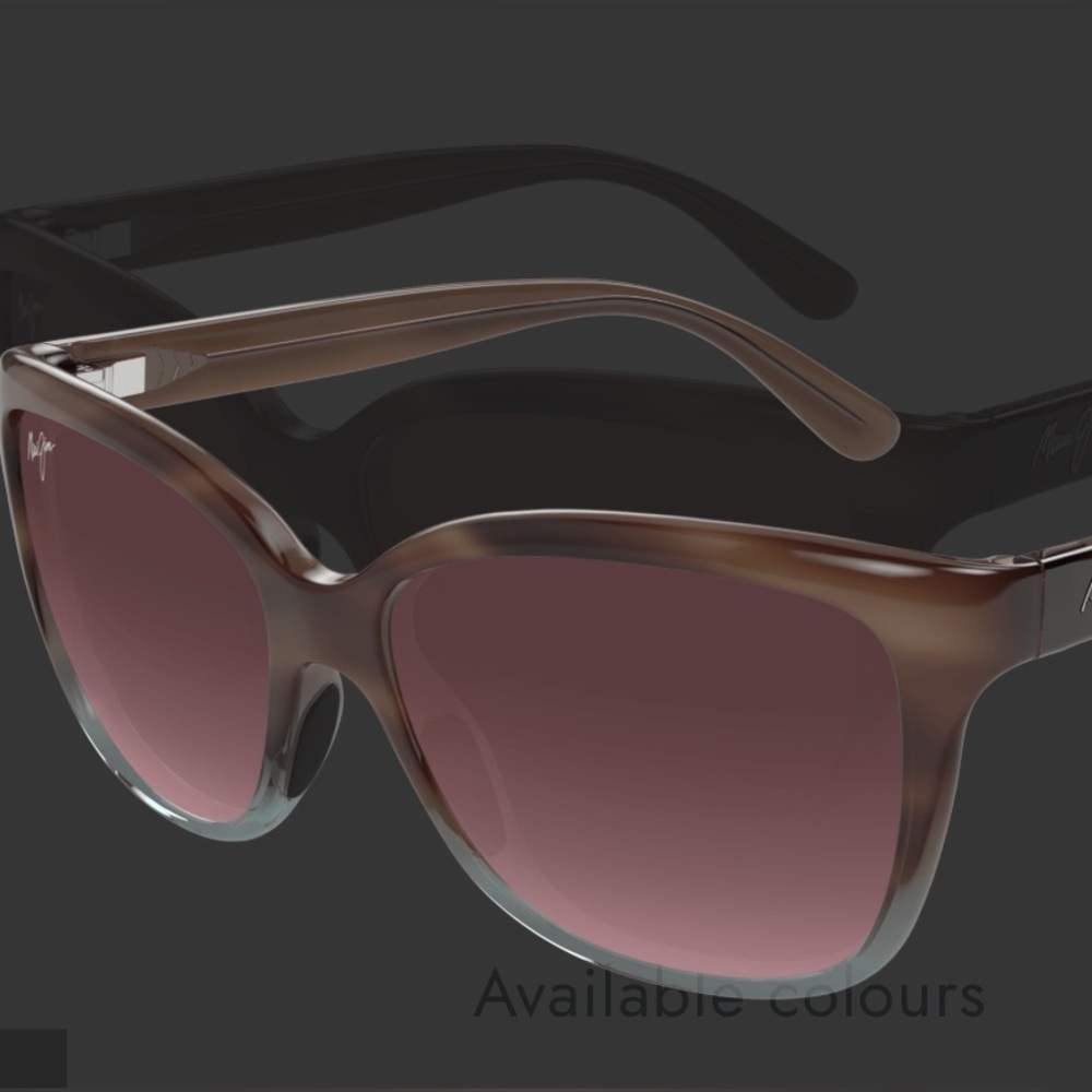 New In Packaging Maui Jim Sunglasses Havana Havana Pink Retail price $289
